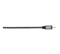 Cable digital RCA, 1 conn. macho - 1 conn. macho, textil, dorado, 1,5 m