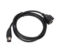 Cable DIN de 5 Pines a RJ45, 5 Pines Macho a RJ45 Hembra, Cable de Sonido DIN para Mezclador de Audio, Tambor Electrónico, Teclado Midi, 4.9 Pies
