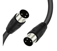 Cable DIN macho de 3 pines, adaptador AV macho a macho de 3 pines para pedal Peavey Sanpera, Bang & Olufsen B&O BeoLab PowerLink MK2, Monster Clarity HD Model One (1 metro)