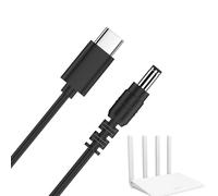Cable Disparador USB PD, Potente Cable Cargador de 65 W Tipo C a CC Cable PD, 4.92 FT Entrada Macho a DC de Carga de alimentación Macho para Dispositivos de 12/15V