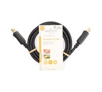 Cable Display Port - Nedis - CCGL37010BK20 - 2.00 m - 4K@60Hz - Niquelado