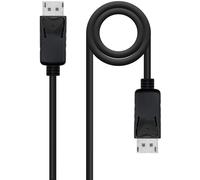 Cable DisplayPort 1.2 CCS Nanocable DP M/M 2 M Negro