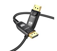 Cable DisplayPort 1.4 Fibra óptica 32Gbps 15M, DP a DP 8K 60Hz 4K 240Hz