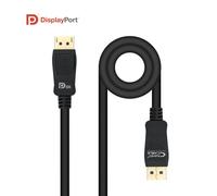 Cable DisplayPort 1.4 NanoCable DP M/M 0.5 M Certificado VESA