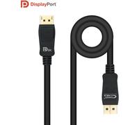 Cable DisplayPort 1.4 NanoCable DP M/M 1 M Certificado VESA