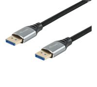CABLE DISPLAYPORT A DISPLAYPORT PREMIUM 2,1 EQUIP 119282 2M 16K 60Hz 54Gps ALUMINIO 119282