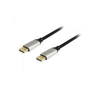 Cable displayport 8k premium conceptronic 2m - macho - macho - negro