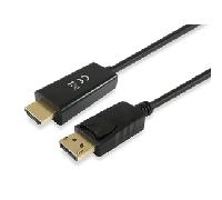 Cable displayport equip a hdmi macho - macho 2m negro
