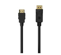 Aisens Cable Conversor DisplayPort a HDMI - DP/M-HDMI/M - 1.5M - Color Negro