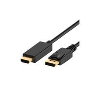 Ewent Cable conversor DisplayPort 1.2 a HDMI 1.2 Macho a Macho 3 m Negro