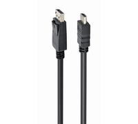 Cable DisplayPort a HDMI Gembird 1m Negro