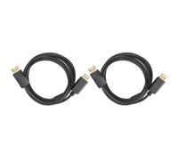 Cable DisplayPort con certificación VESA, compatible con alta resolución y HDR dinámico, mejora la experiencia de juego con paso de audio,