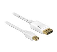 Cable DisplayPort DeLOCK 3 m Mini DisplayPort a DisplayPort Blanco