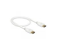 Cable DisplayPort - DELOCK - 85507 - 0,5 m - Macho - Oro - Ultra HD 4K