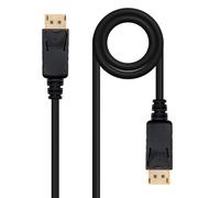 Nanocable Cable DisplayPort NanoCable macho a macho 1 m Negro