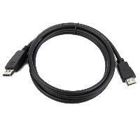 Gembird Cable DisplayPort a HDMI 2.0 Macho a Macho 3 m Negro