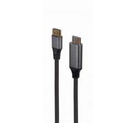 Gembird CC-DP-HDMI-4K-6 adaptador de cable de vídeo 1,8 m DisplayPort HDMI tipo A (Estándar) Negro