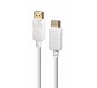 Cable DisplayPort Gembird CC-DP2-6-W 1,8m DP a DP 4K UHD Conectores Autobloqueantes