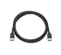 Cable DisplayPort HP Kit 2 m macho-macho negro para monitores profesionales