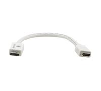 Cable DisplayPort Kramer Electronics DP-HDMI 0.3m macho a hembra blanco