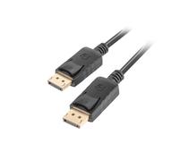 Lanberg Cable DisplayPort CA-DPDP-10CC-0018-BK V1.2 4K Macho a Macho 1,8 m Negro