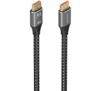 Cable DisplayPort 2.1 16K Aisens A158-0902/ DisplayPort Macho - DisplayPort Macho/ 80Gbps/ 1.5m/ Negro