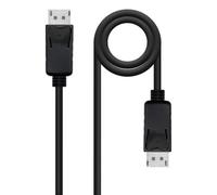 Cable DisplayPort Nanocable 10.15.2700 0.5m 4K 144Hz CCS Triple Apantallamiento Negro