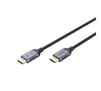 Cable DisplayPort UNITEK C1628GY01-5M 5 m v1.4 8K 240Hz Negro/Gris