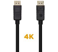 Cable Displayport V1.2 Macho - Macho 4K 60Hz (1 metro) - AISENS