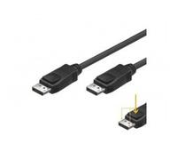 CABLE DISPLAYPORT V1.2 RESOLUCION 4K A 60HZ 2 METROS COBRE