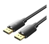 Cable Conversor Vention HAKBH/ DisplayPort Macho - DisplayPort 4K Macho/ 2m/ Negro