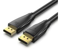 Cable DisplayPort Vention HCDBH 2m 8K@60Hz Macho a Macho chapado en oro negro