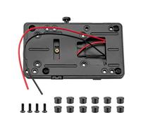 Cable divisor de alimentación de placa de batería con salida D-Tap para baterías V-Lock DSLR cámara videocámara