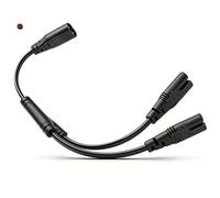 Cable divisor de alimentación IEC320 C8 a 2X C7 Y