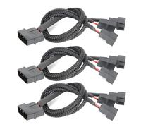 Cable divisor de ventilador PWM de alta calidad, para refrigeración de PC, expandiendo el cabezal del ventilador de su placa base con adaptador de