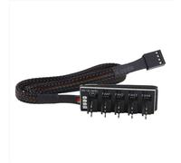 Cable divisor del concentrador del ventilador del enfriador de PC de la caja del host para ventilador de refrigeraci?n PWM de 4 pines