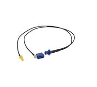 Cable divisor en Y coaxial RF RG174 Fakra C a SMA macho, extensión de antena GPS for navegación coche for dispositivo Android(Fakra C M-CF90 SMA F,RG174 Black-15CM)