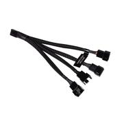 Cable divisor RGB Alphacool 18682 Plástico Negro 4 pines 150 mm
