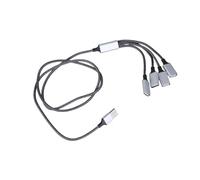 Cable divisor USB 2.0 de alta velocidad para conectar sin problemas múltiples dispositivos periféricos y puerto multiUSB