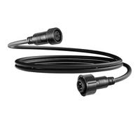 Cable DMX impermeable XLR 1 m - Alargador para exterior - Convertidor del conector para luces de escenario - Mano a mano 3 pines