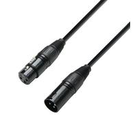 Cable dmx xlr macho 3p a xlr hembra 3p 3m