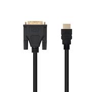 Cable DVI a HDMI Macho - Macho 1.8m de Nanocable con Alta Calidad de Transmisión