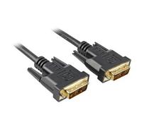 Cable DVI-D a DVI-D Sharkoon 5 m Negro