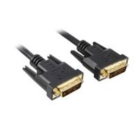 Cable DVI-D a DVI-D Sharkoon 5 m Negro Macho/Macho