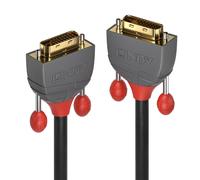 Cable DVI-D Dual Link LINDY - Línea antracita - 15m