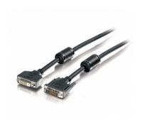 Cable DVI-D EQUIP 1,8 m Negro Macho a Hembra