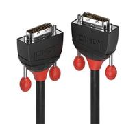 Cable DVI-D Lindy 5m Negro Alta Resolución 2560x1600