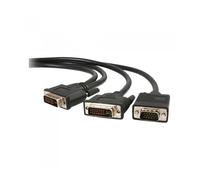 Cable dvi - i a dvi - d - vga startech 1.8m - macho - macho - negro