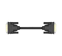 Cable DVI Macho a Macho, Visualización HD 1080P, Conexión Segura, 24+1 Pines, Blindaje Eficiente, para Juegos, Transmisión de Video, Presentación de Trabajo, PVC, OFC (5M)