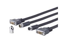 Cable DVI - VIVOLINK - PRODVICW10 - DVI-D (M) a DVI-D (M) - 10 m - Negro